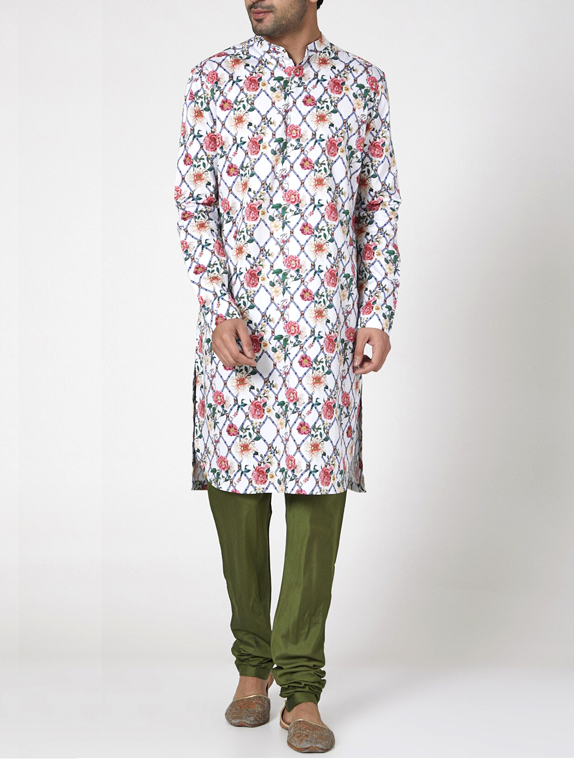 Deep Printed Luxe Cotton Kurta SET