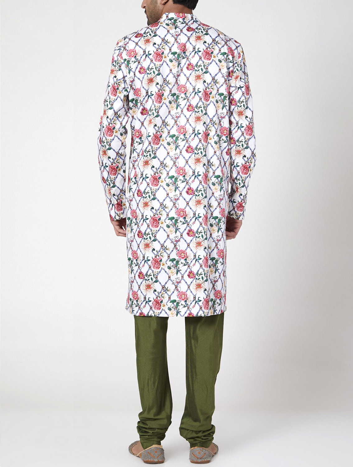 Deep Printed Luxe Cotton Kurta