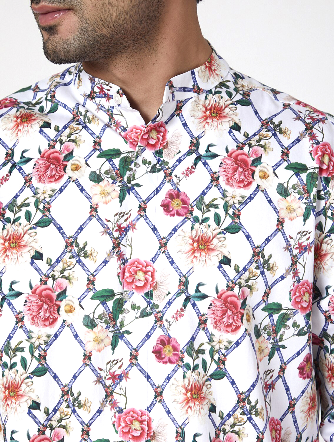 Deep Printed Luxe Cotton Kurta Set