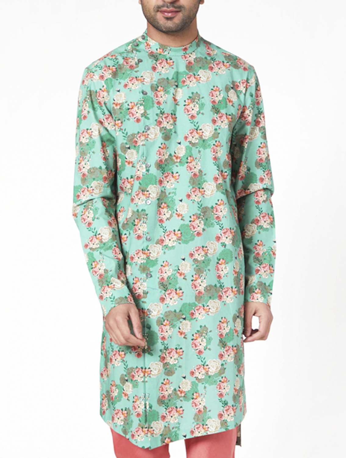 Sanjh Printed Kurta Pyjama