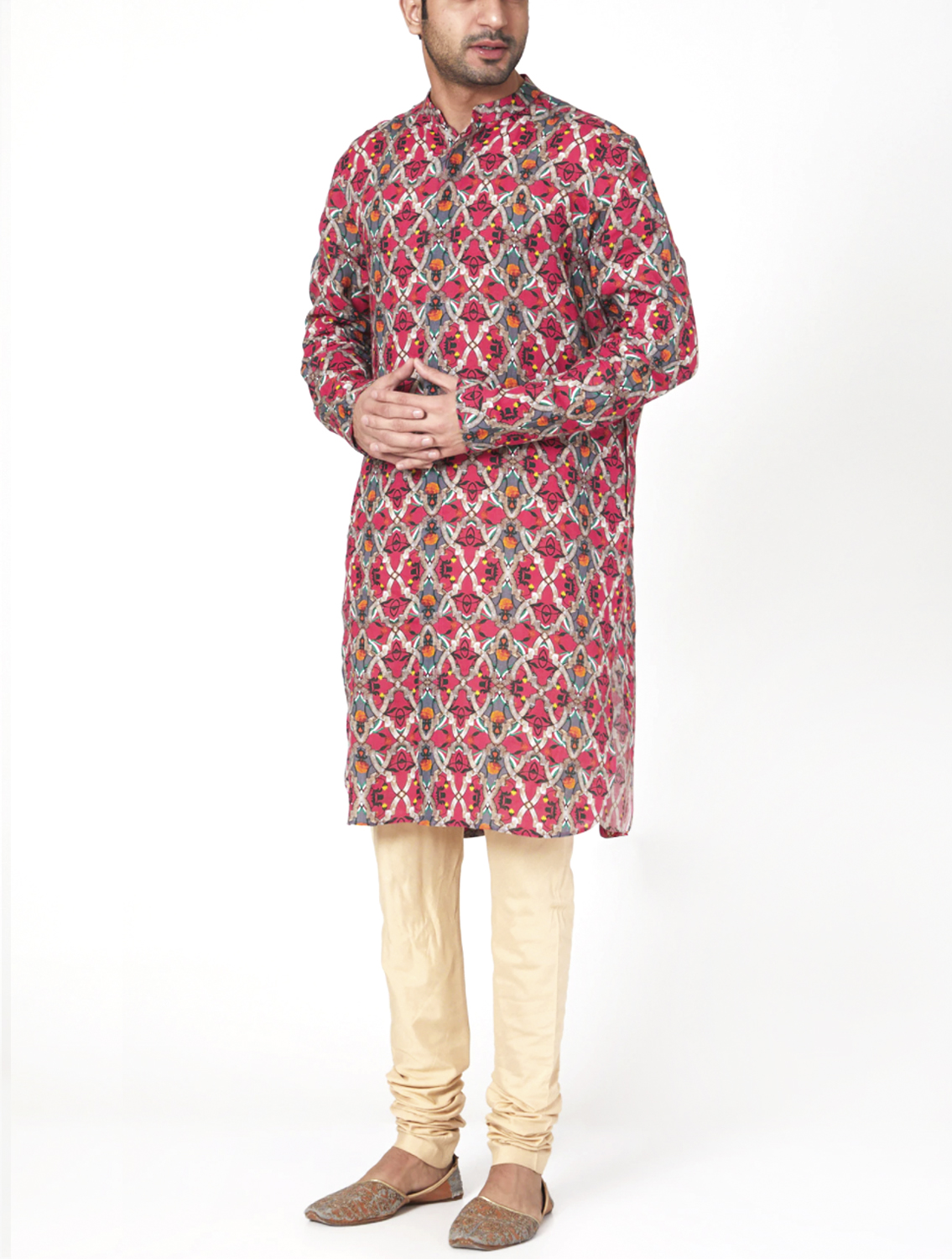Rudraksh Linen Kurta Pyjama