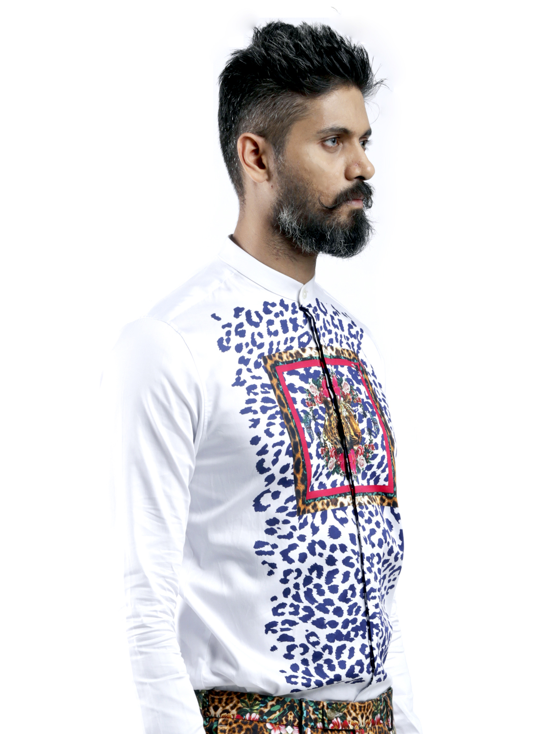 Fitoor White Signature Kurta Shirt