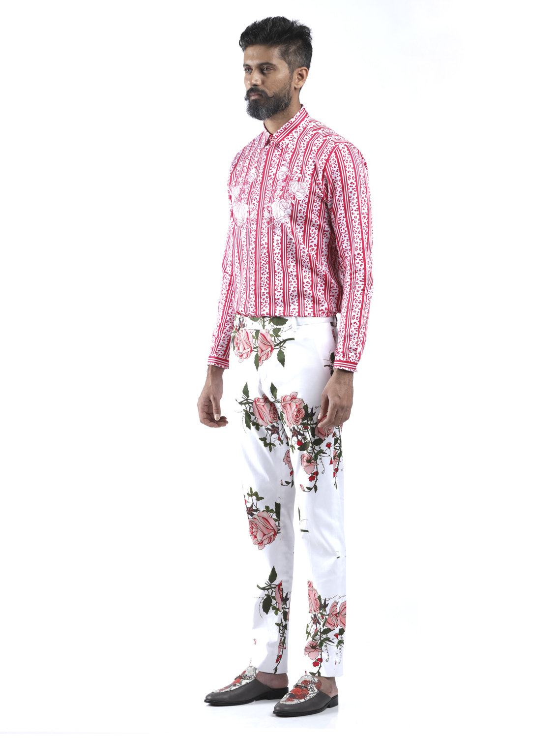 Jannat Floral Printed Trousers