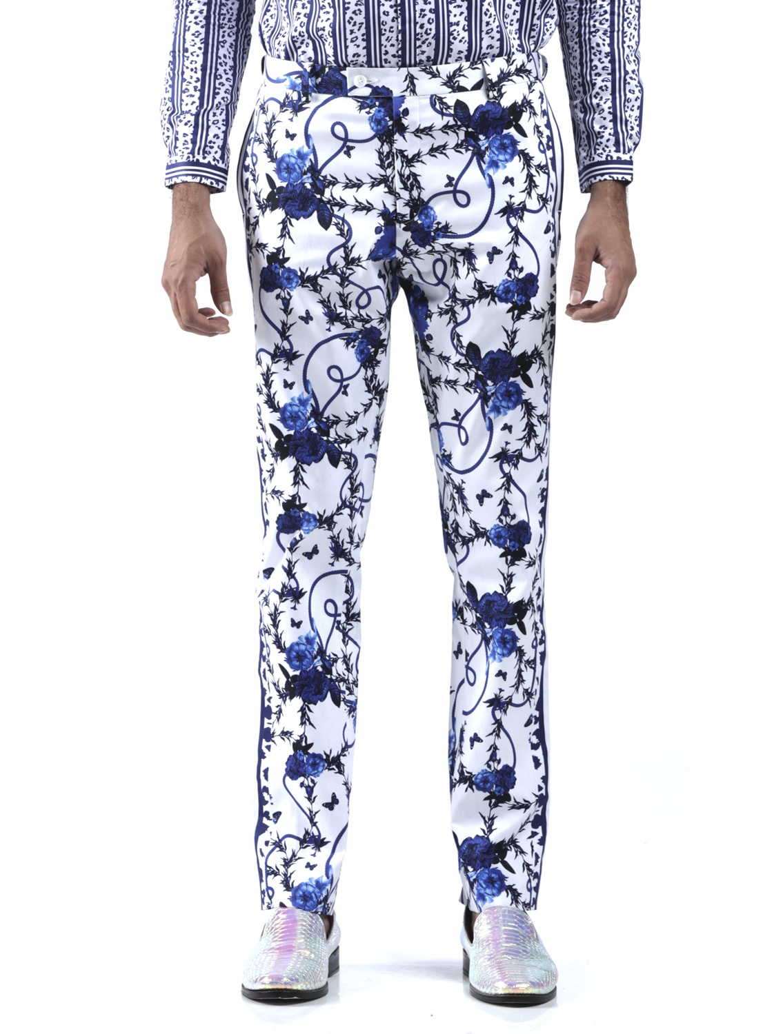 Firdaus All-Over Printed Trousers