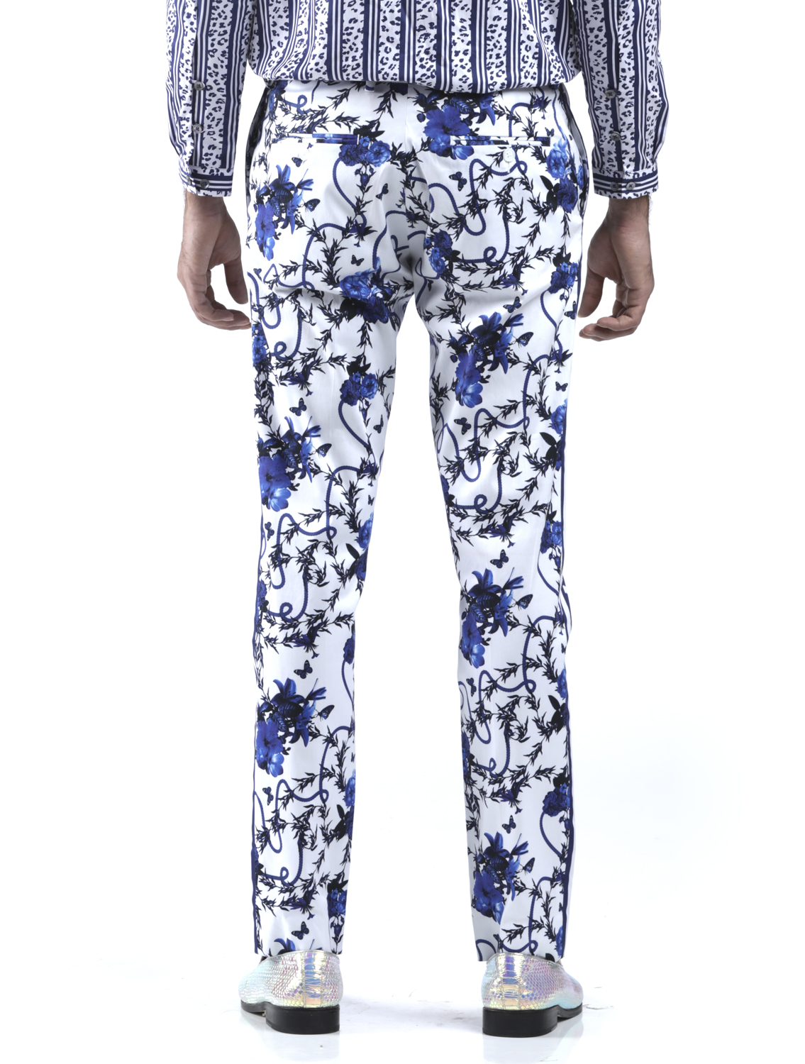 Firdaus All-Over Printed Trousers Back