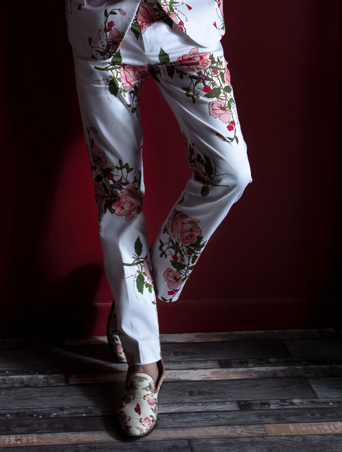Jannat Floral Printed Trousers