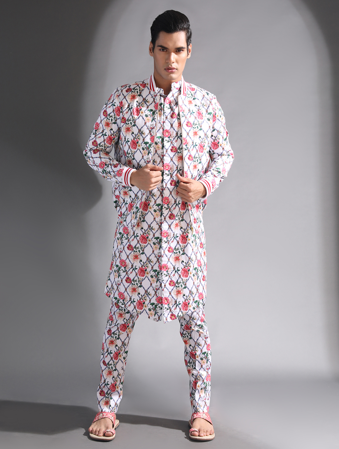 Wheaton Printed Bomber Jacket