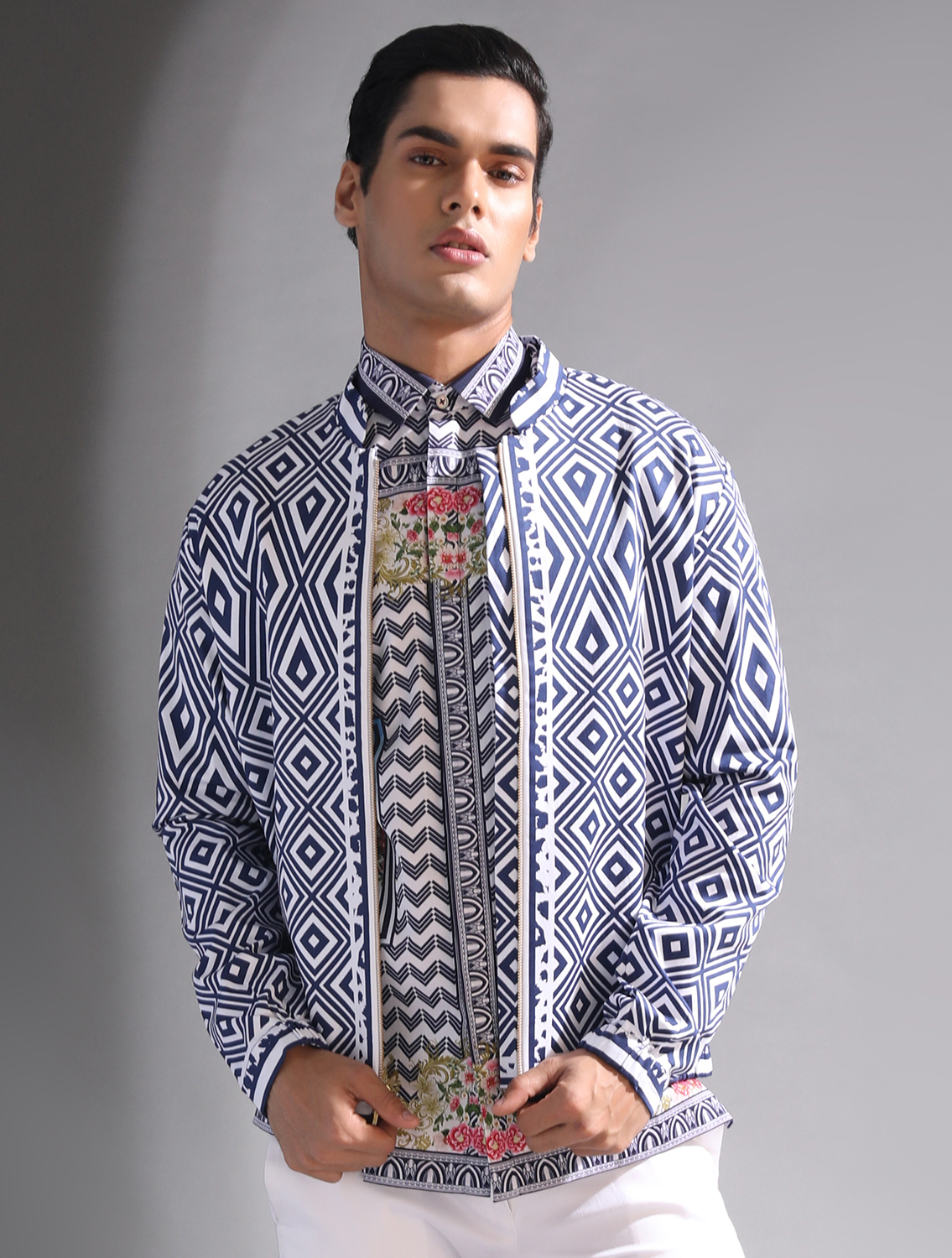 Romulus Printed Bomber Jacket