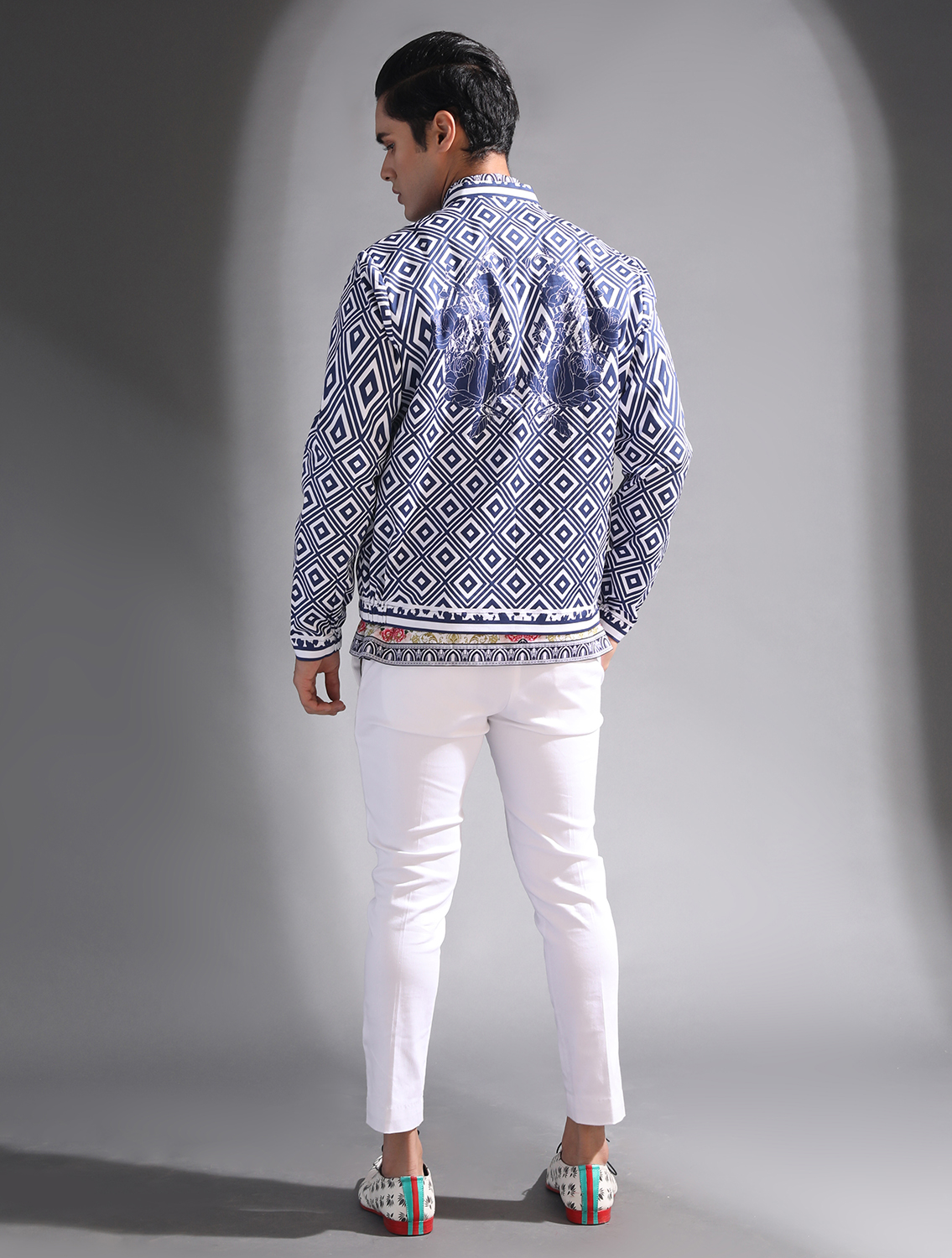 Romulus Printed Bomber Jacket