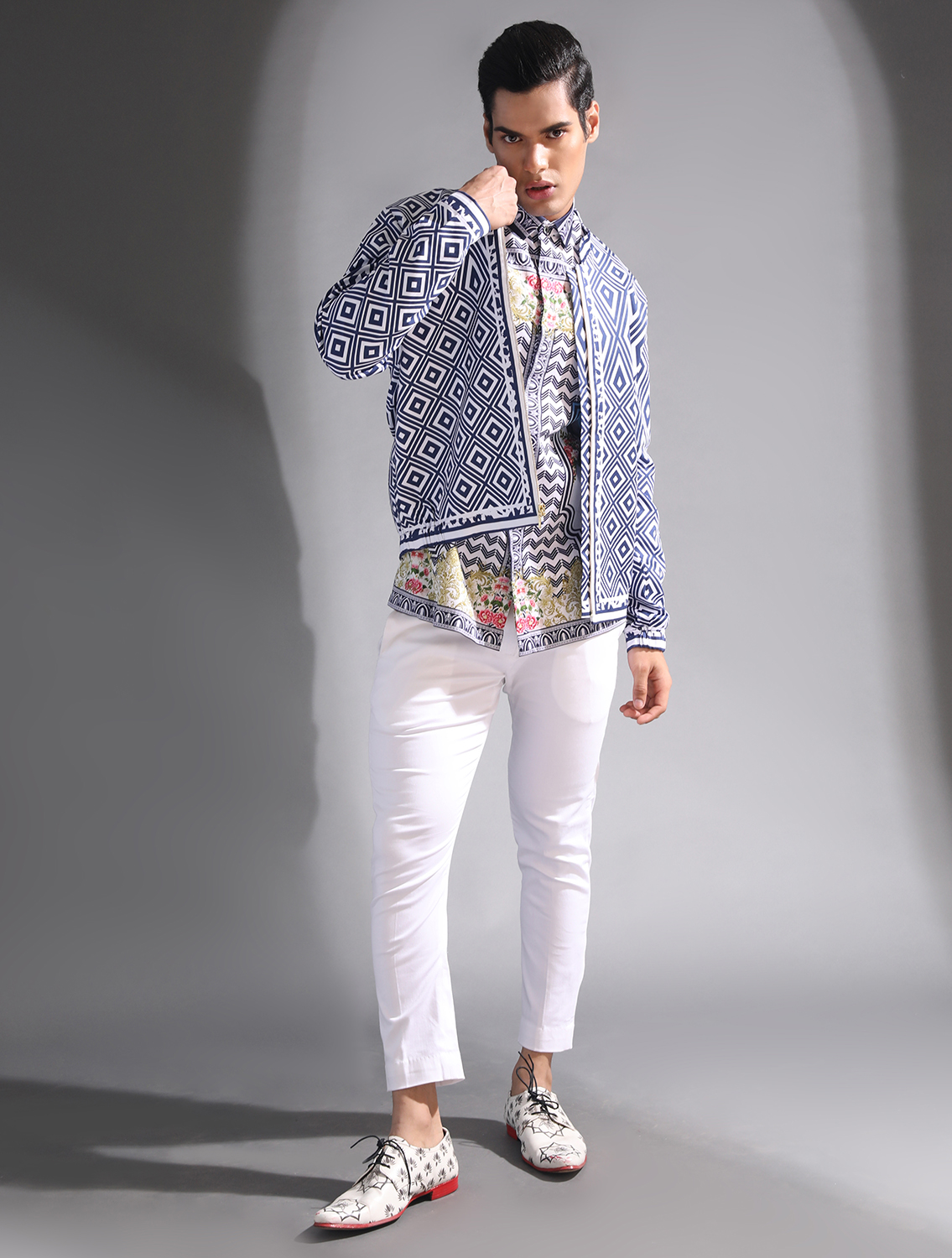 Romulus Printed Bomber Jacket