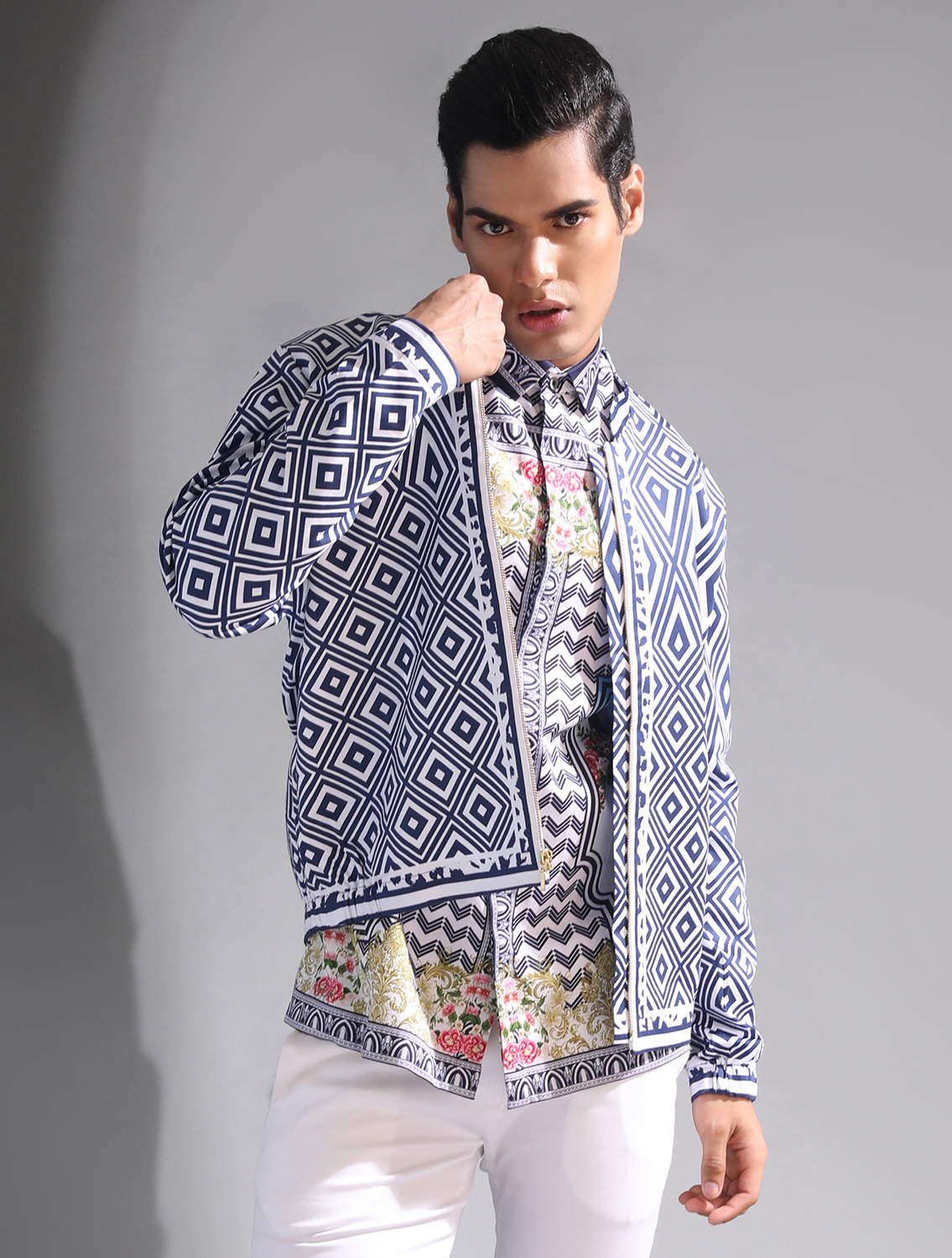 Romulus Printed Bomber Jacket