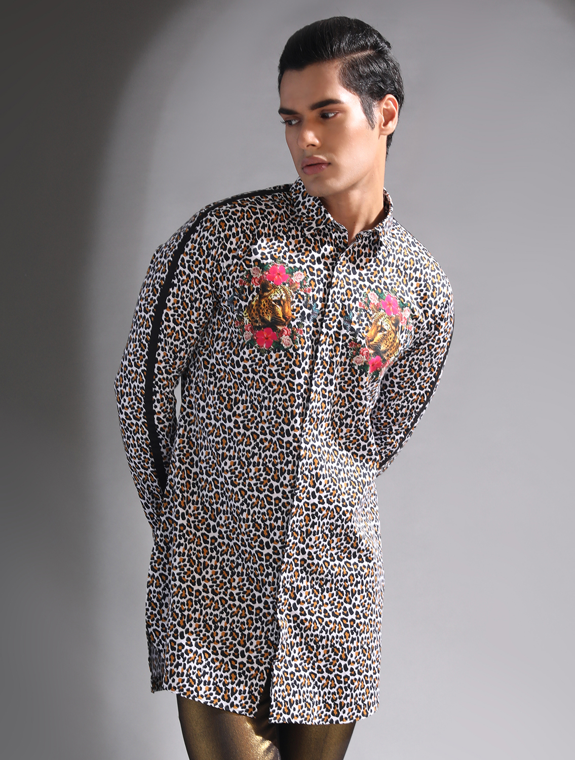 Black Leopard Shirt