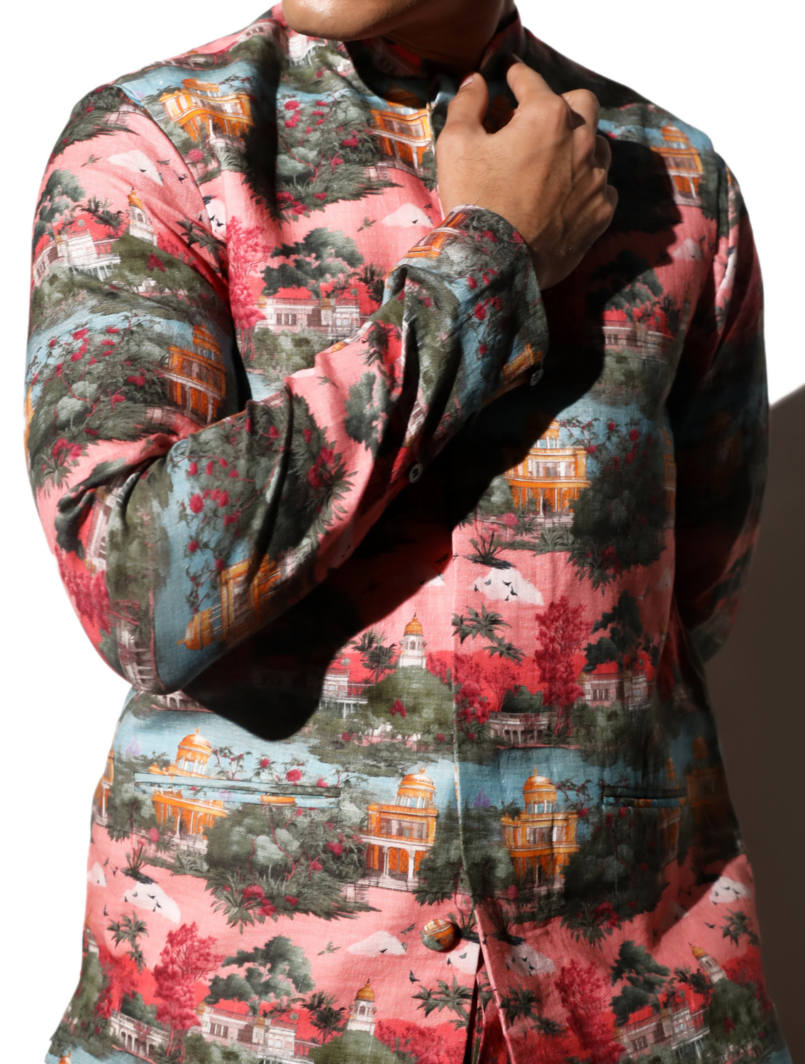 Narain Linen Bundi