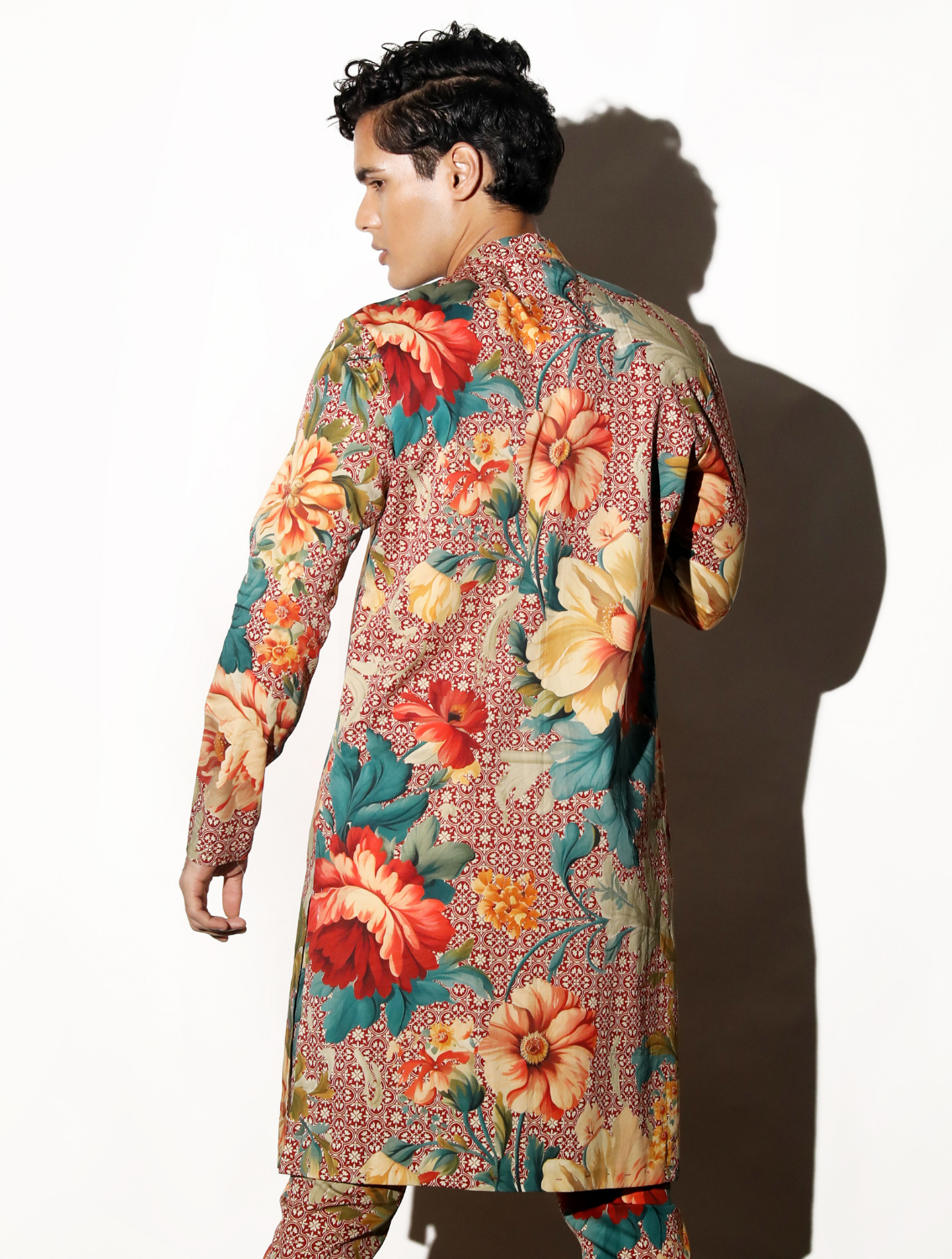 Rewaz Silk Kurta Set