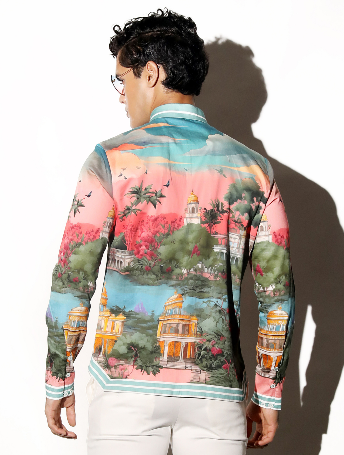 Umaid Printed Shirt Back