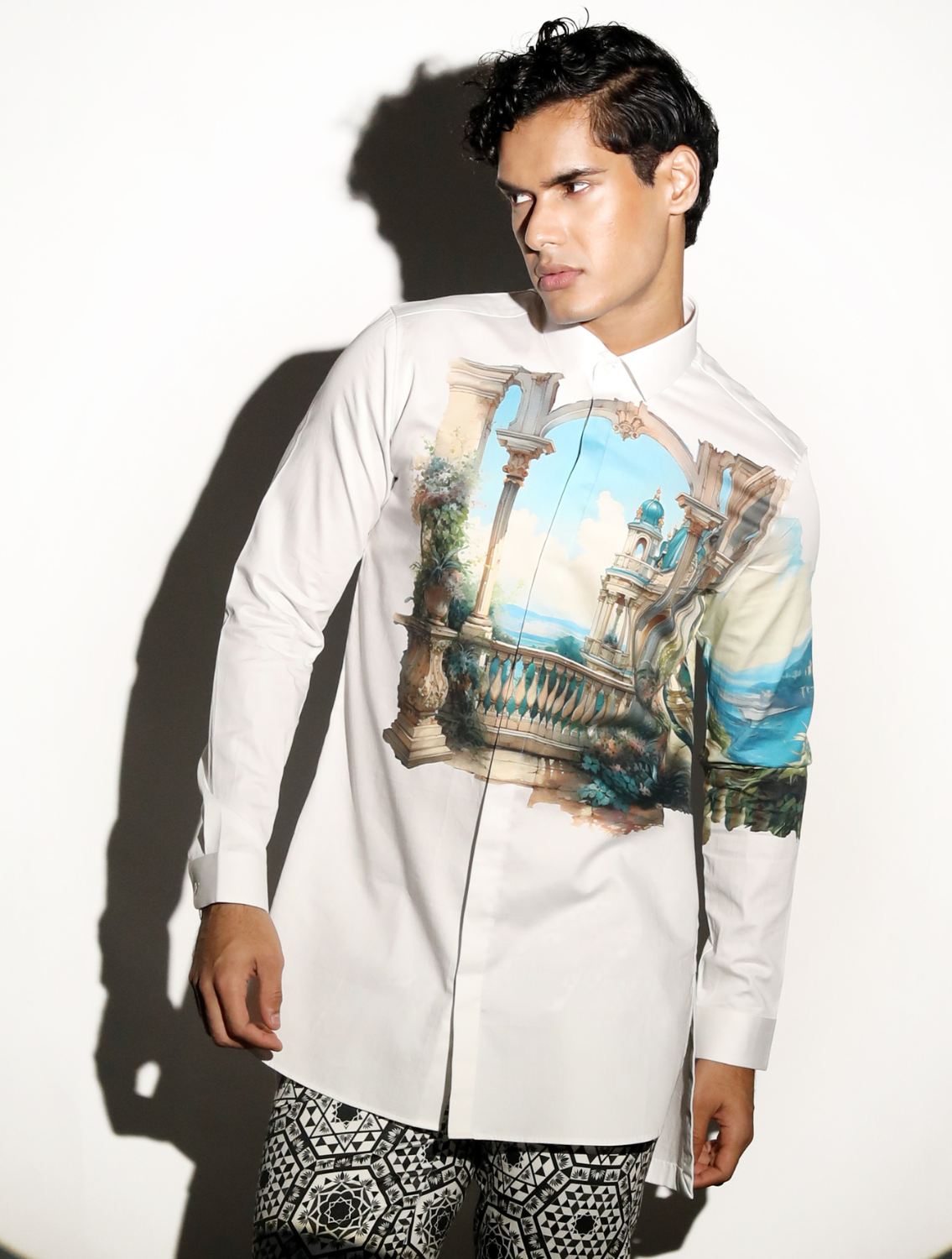 Chittorgarh Engineered Printed Shirt