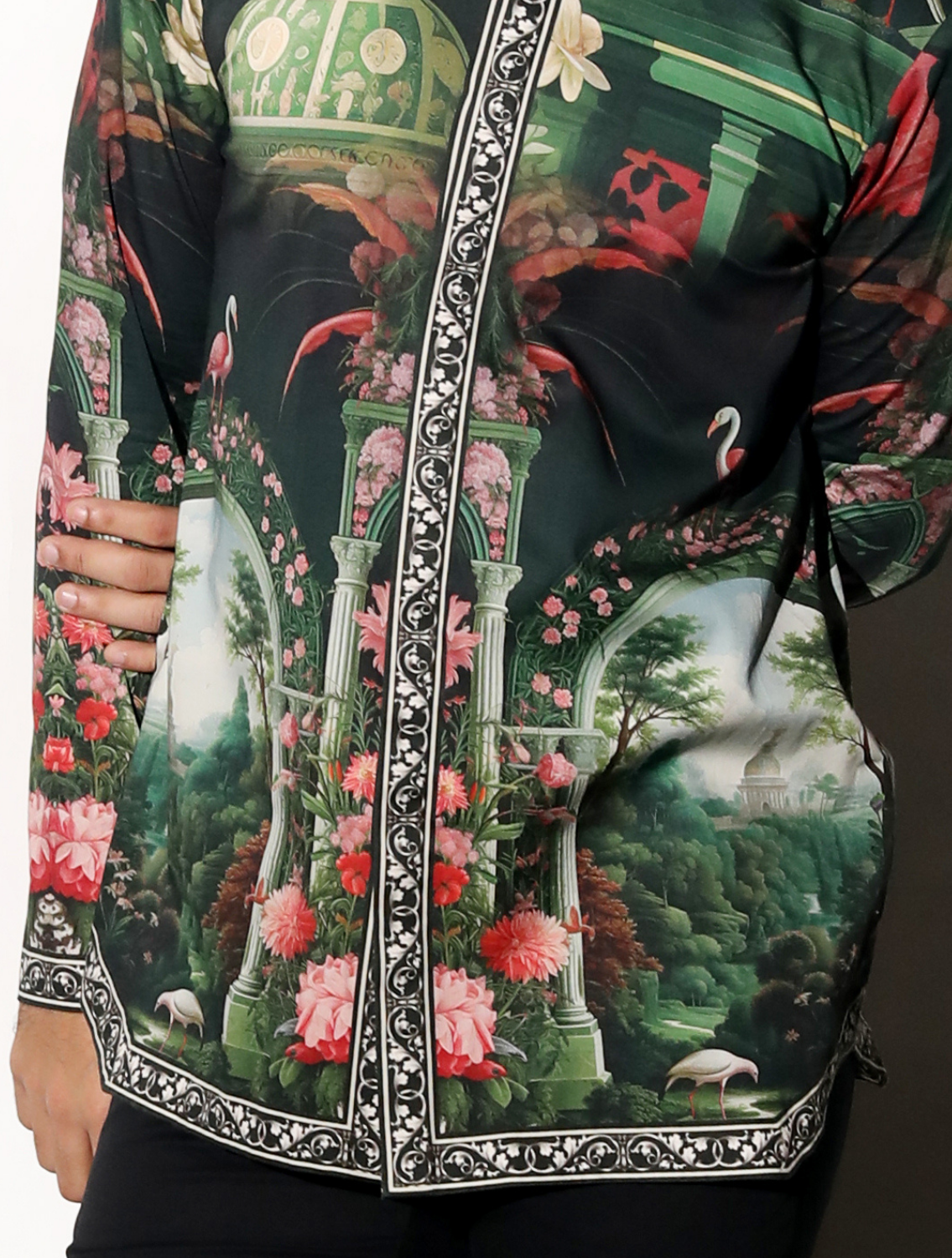 Bahar Arch Printed Shirt