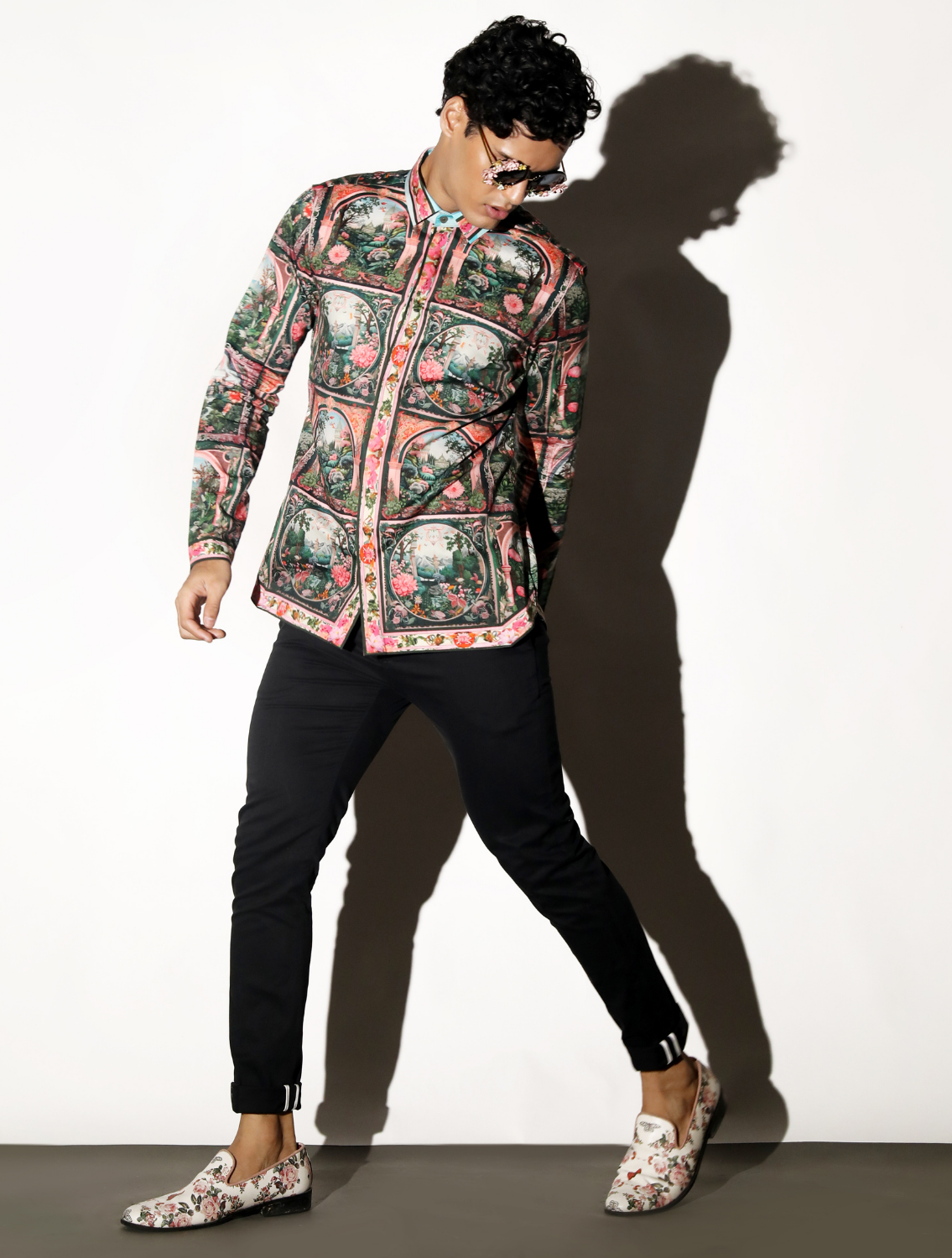 Lucknow All Over Printed Shirt Side