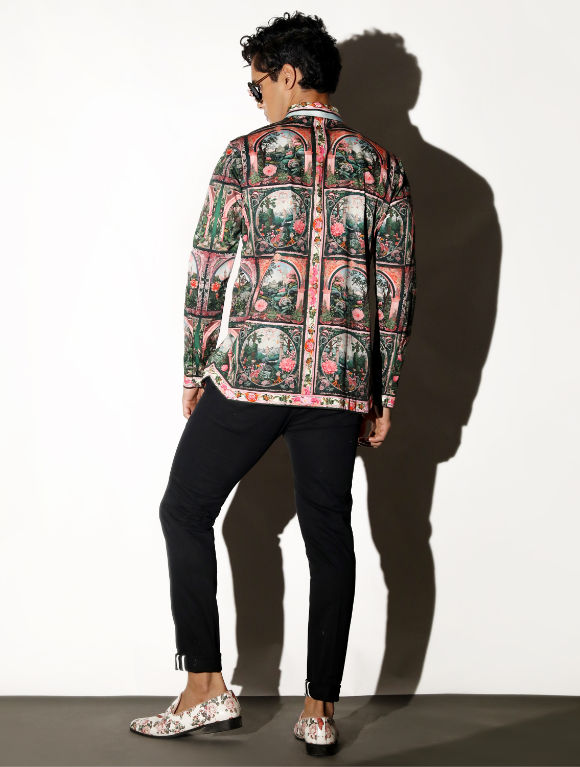 Lucknow All Over Printed Shirt Back