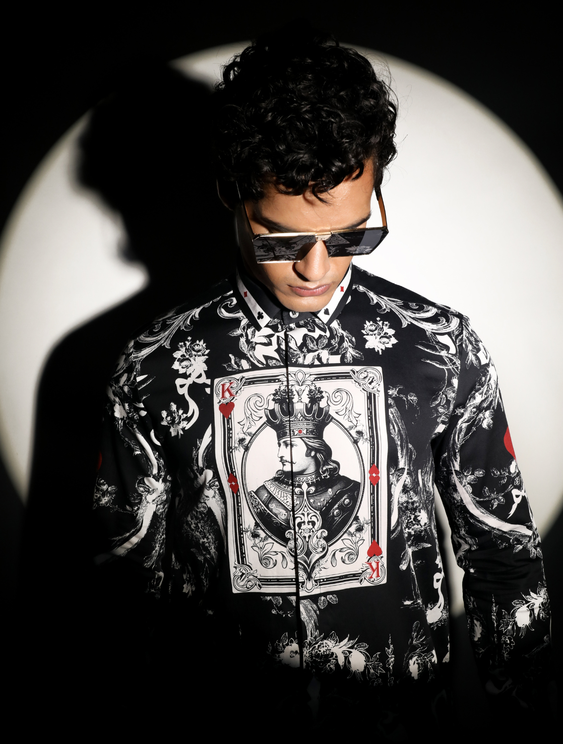 Rajsamand Taash Black Shirt