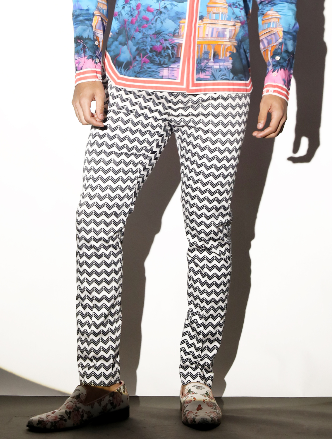 Mysore Striper Printed Trousers