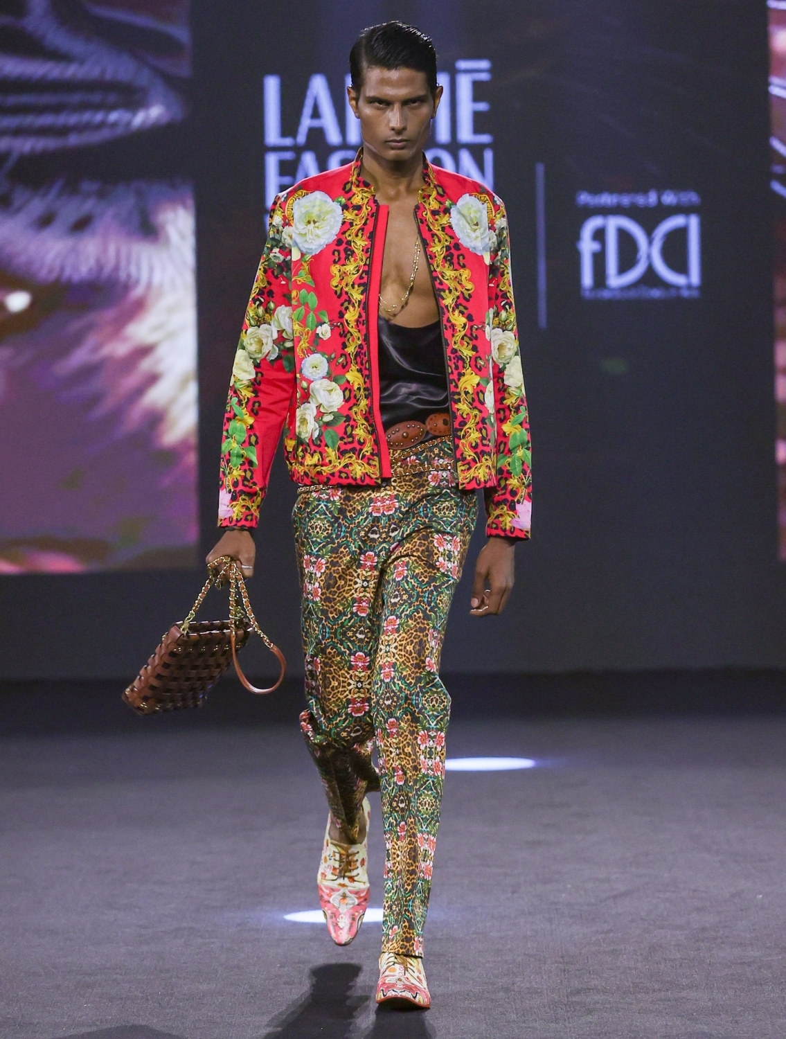 Wild Monarch Printed Bomber Jacket