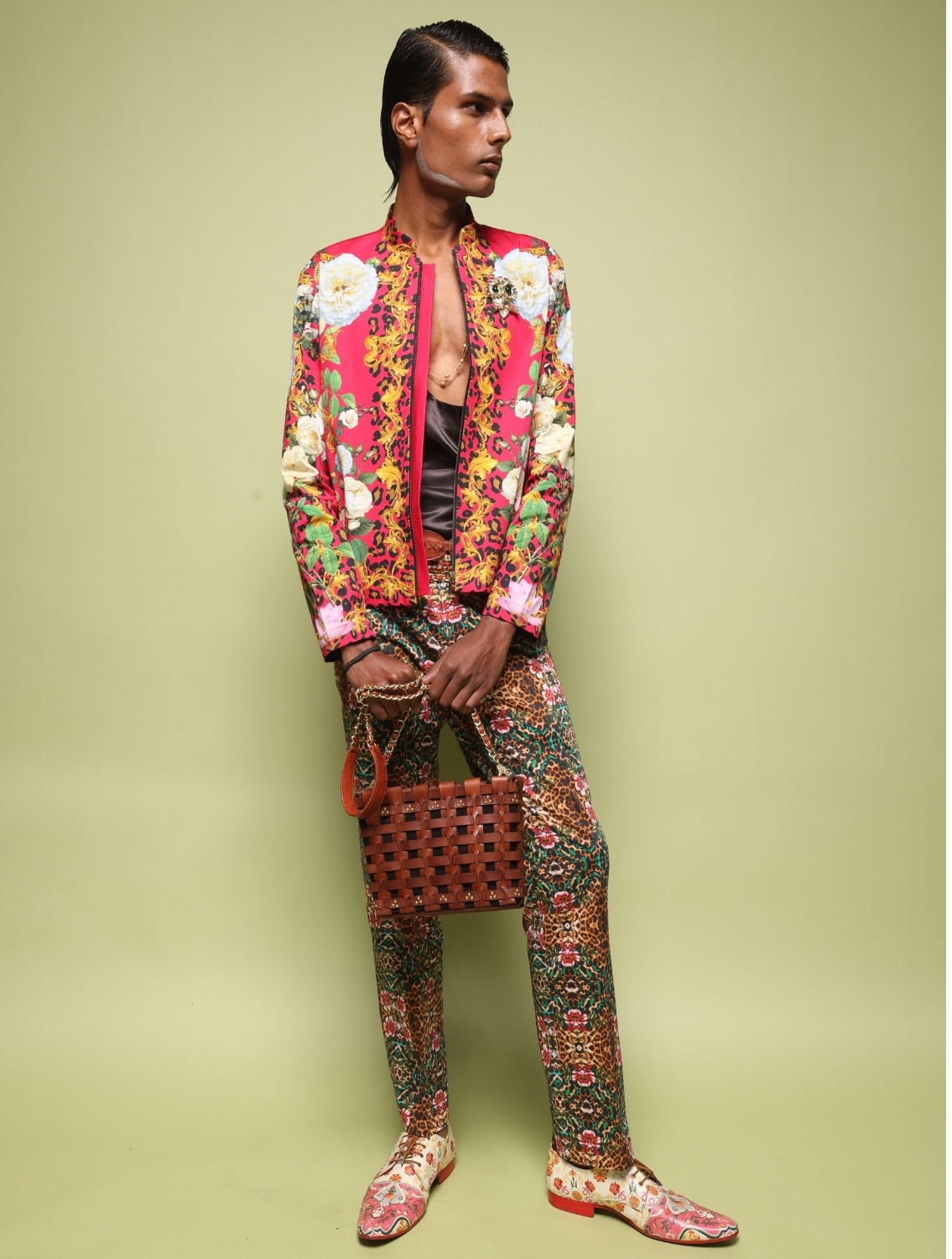 Wild Monarch Printed Bomber Jacket