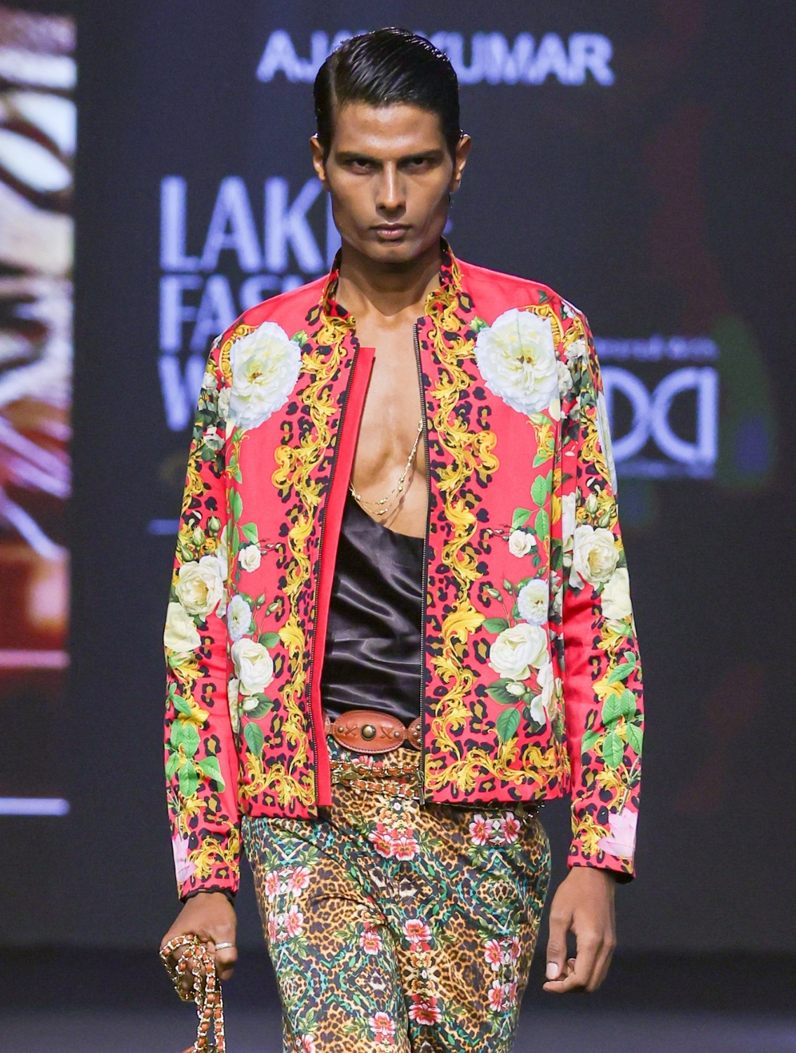 Wild Monarch Printed Bomber Jacket