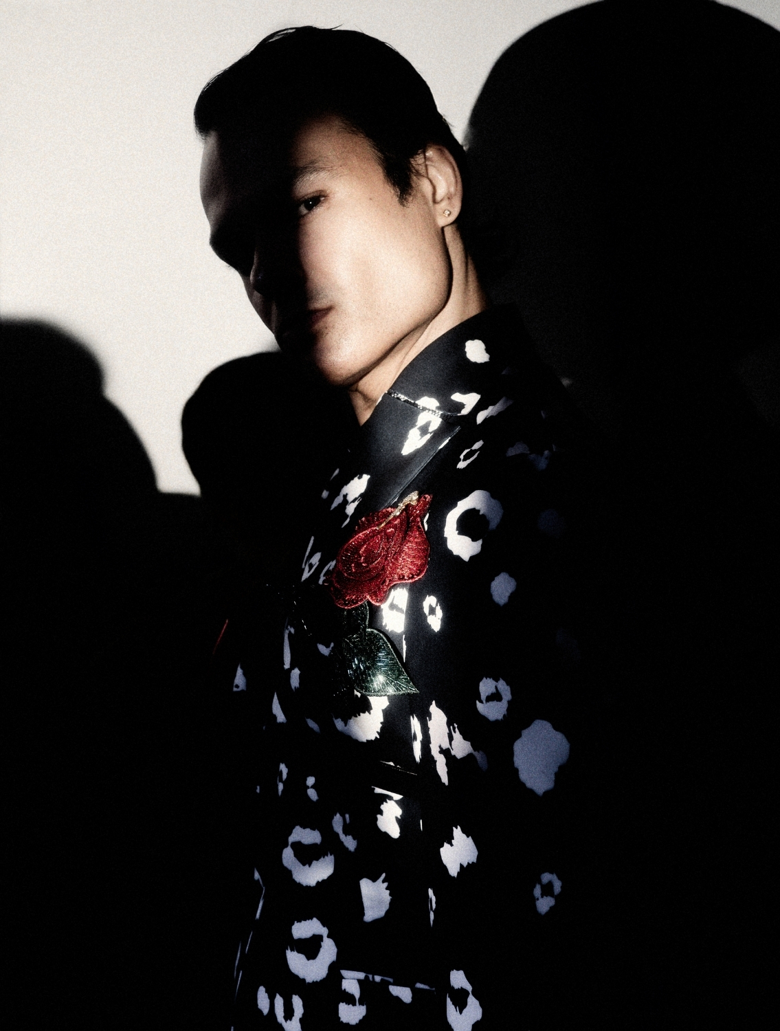 Jubatus Cheetah Printed Trenchcoat Set