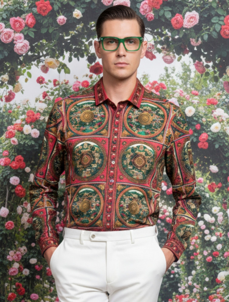 Image of Dome Signature Printed Shirt