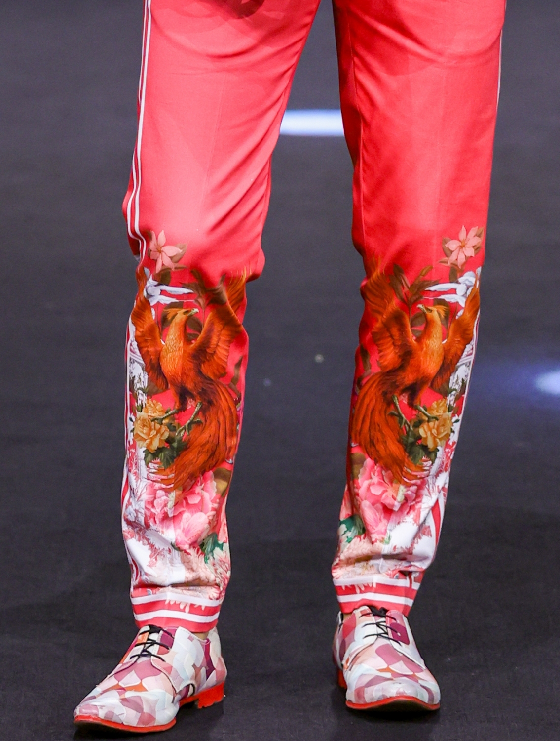 Henry Side Striper Printed Trousers