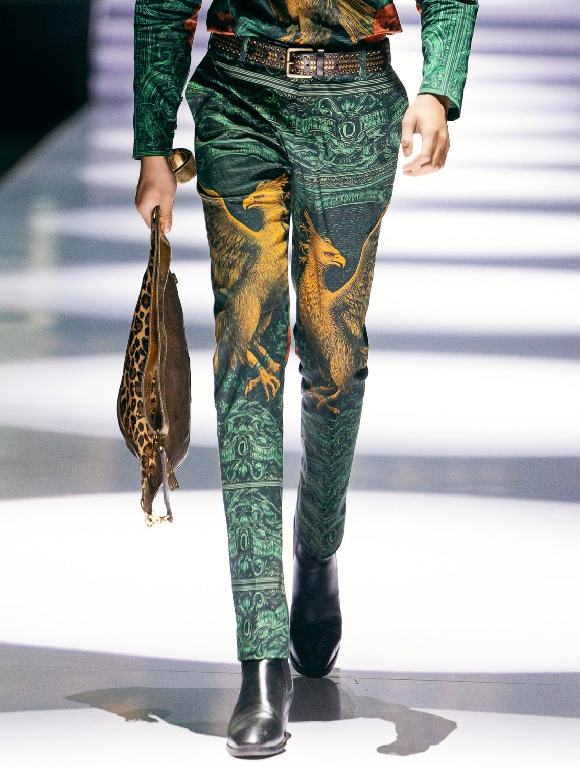 Rising Phoenix Printed Trousers