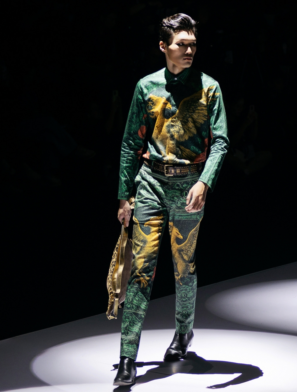 Rising Phoenix Printed Trousers