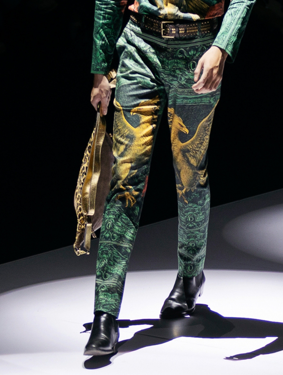 Rising Phoenix Printed Trousers