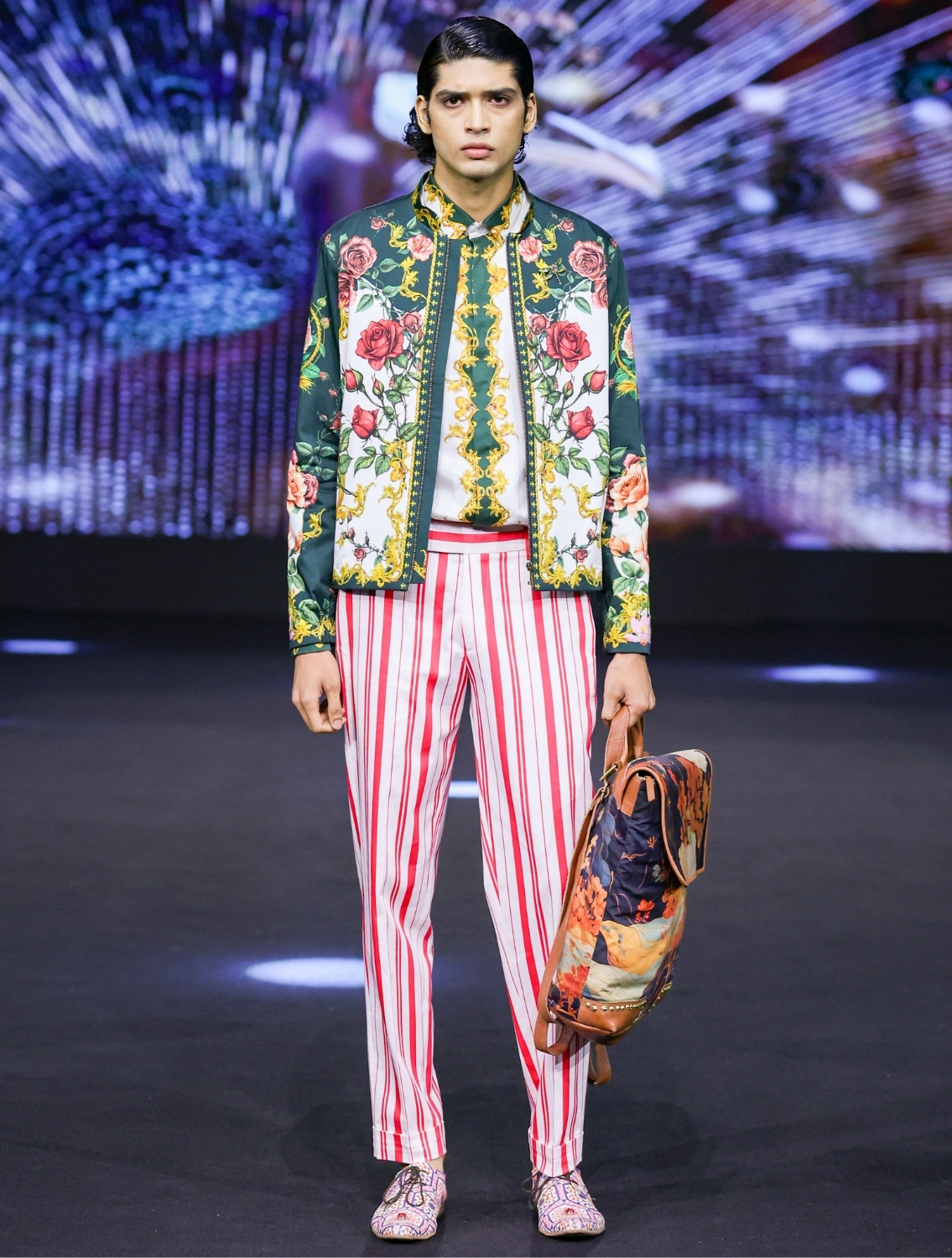 Pinker Striper Trousers