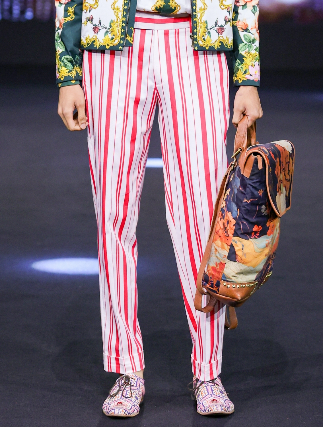 Pinker Striper Trousers