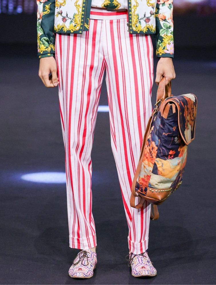 Image of Pinker Striper Trousers