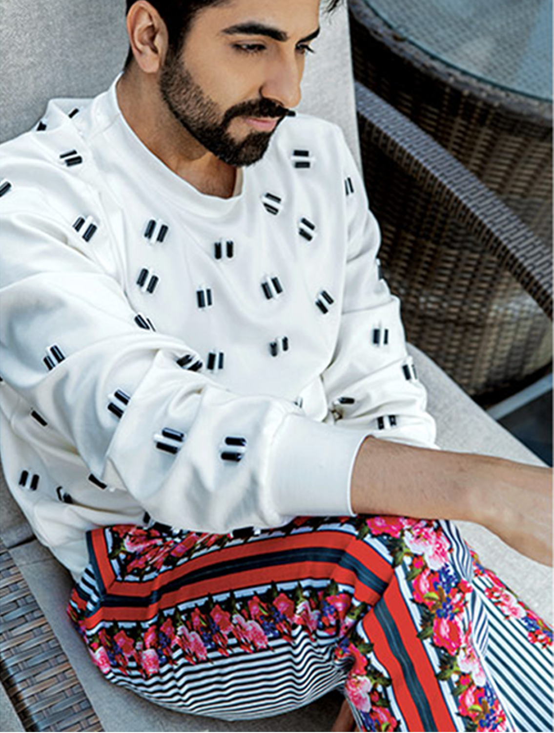 Reef Florostriper Trousers worn by Ayushmann Khurrana