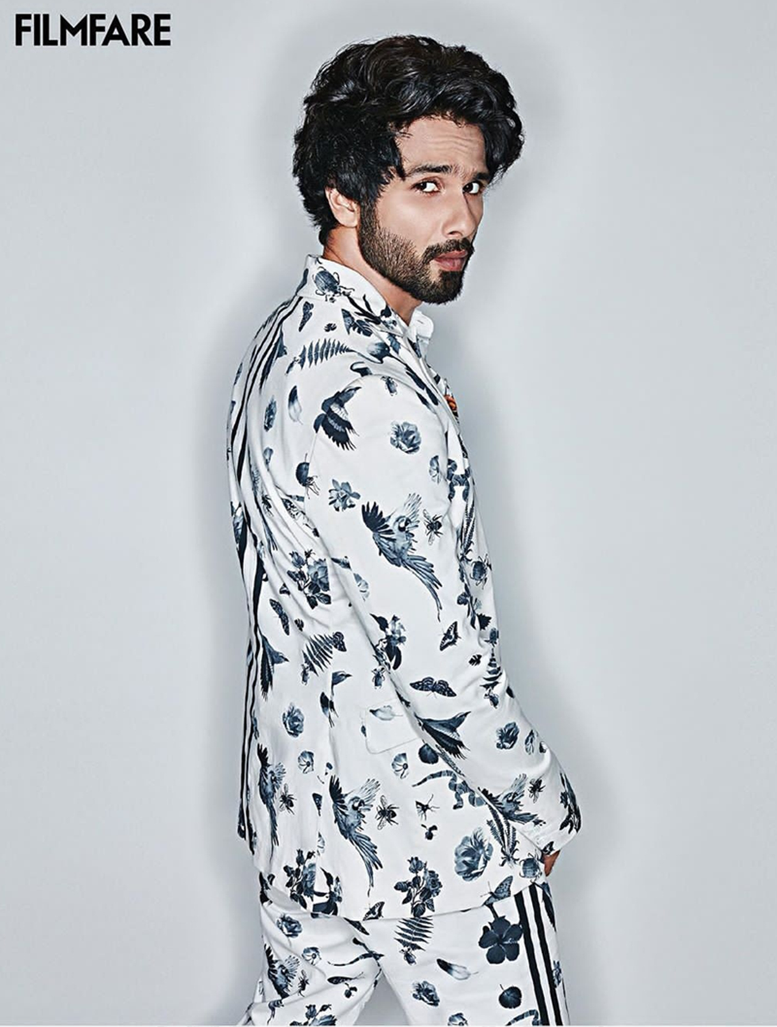 Bengal Printed Blazer  Shere All-over Printed Pants