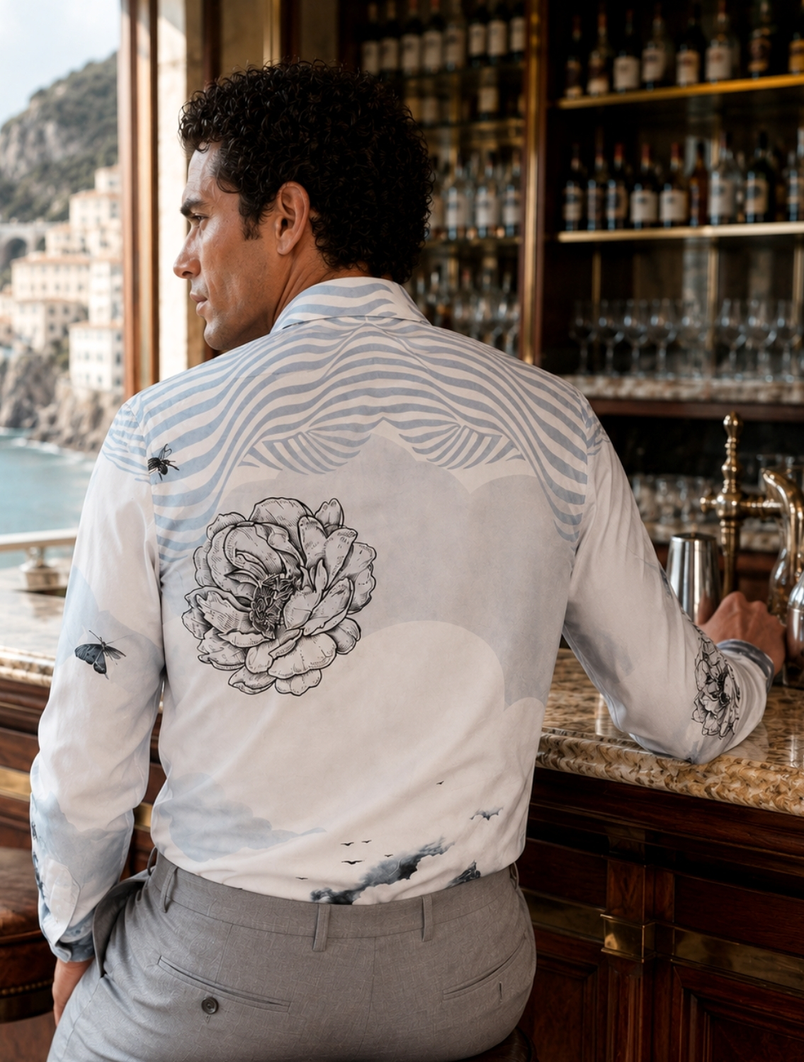 Peak Signature Printed Shirt