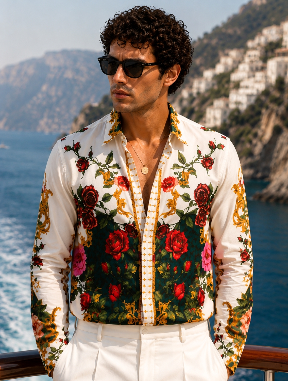 Quantum Signature Printed Shirt