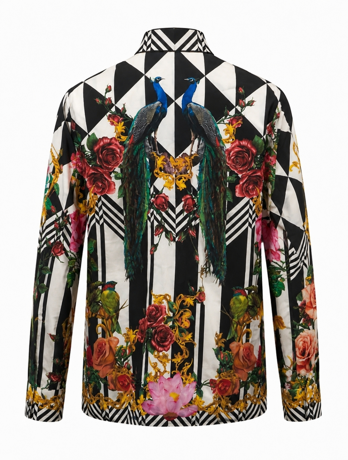 Soul Peacock Printed Shirt
