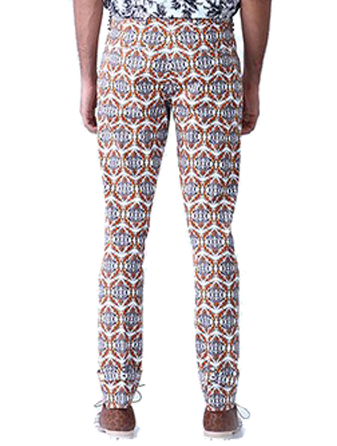 Basch Printed Trousers BACK