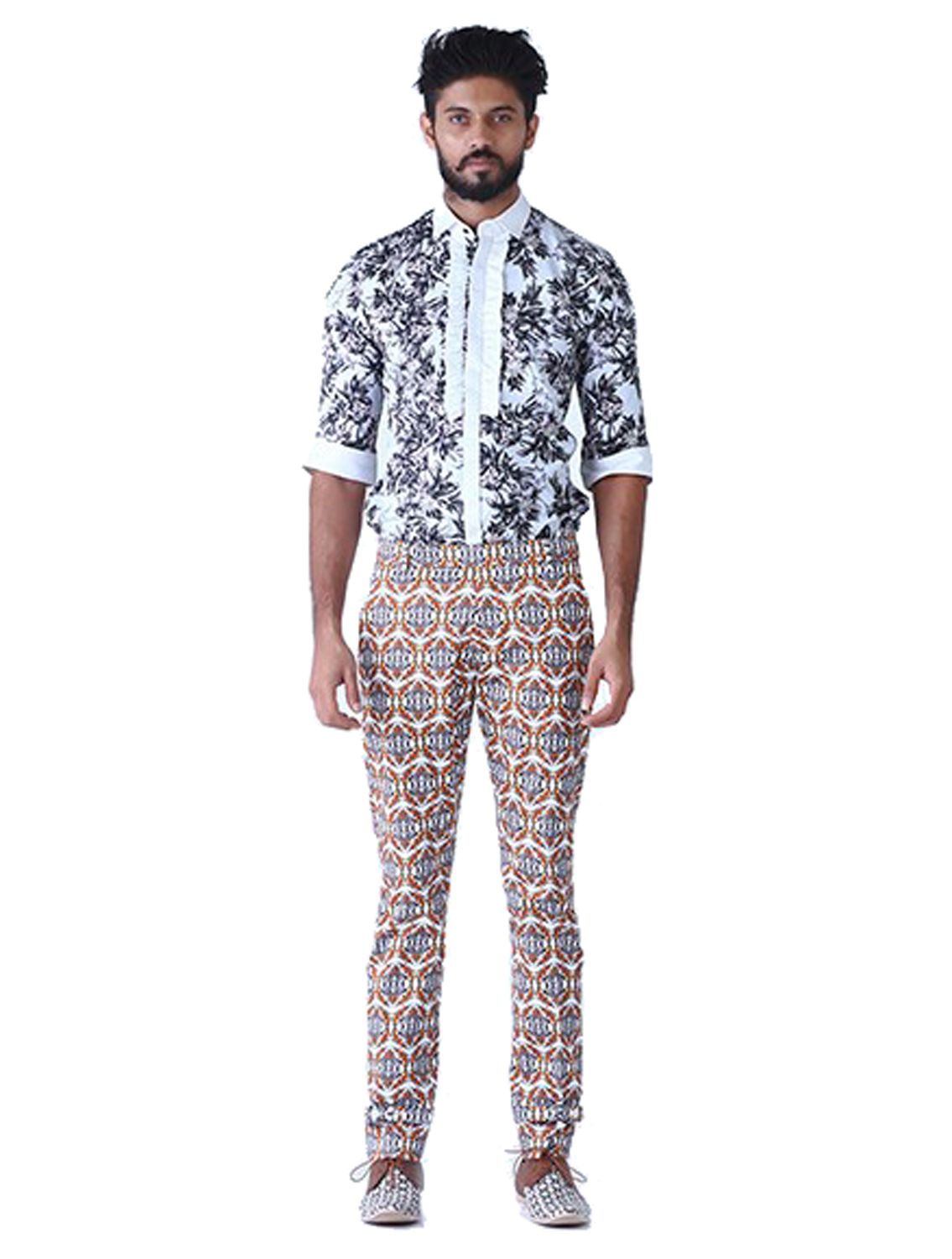 Basch Printed Trousers FULL