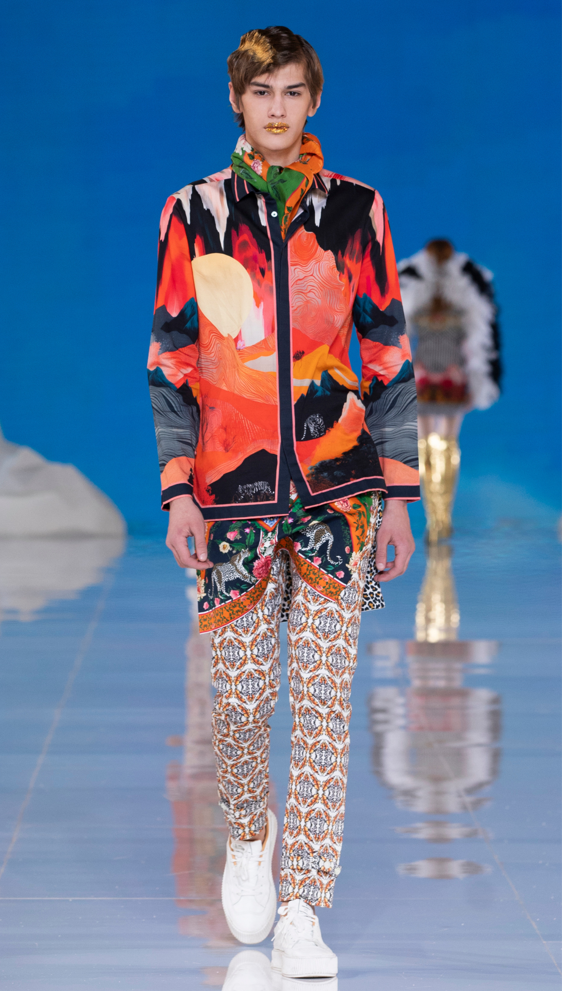 Sunday Printed Shirt Basch Printed Pants