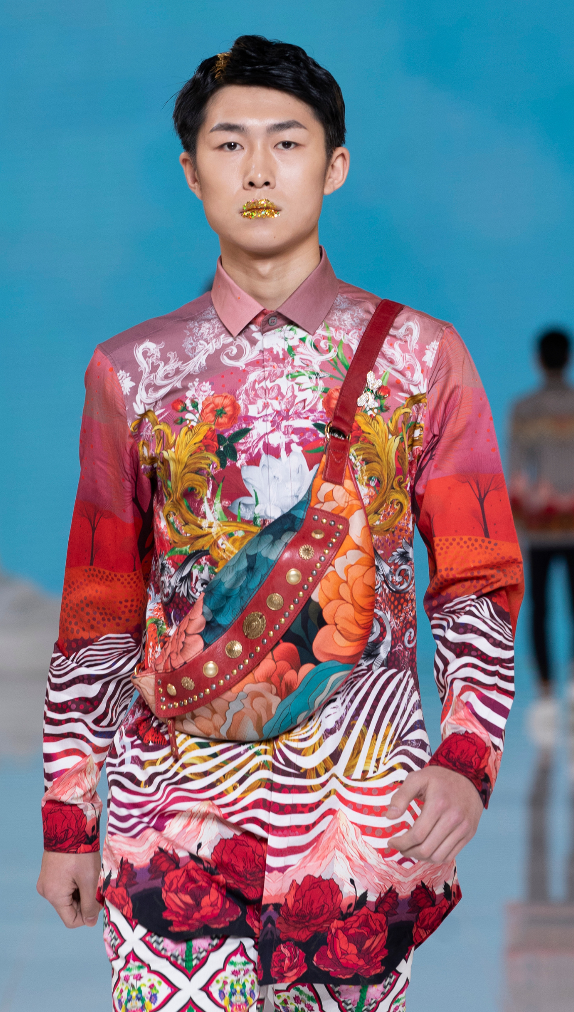 Red Rose Signature Printed Shirt