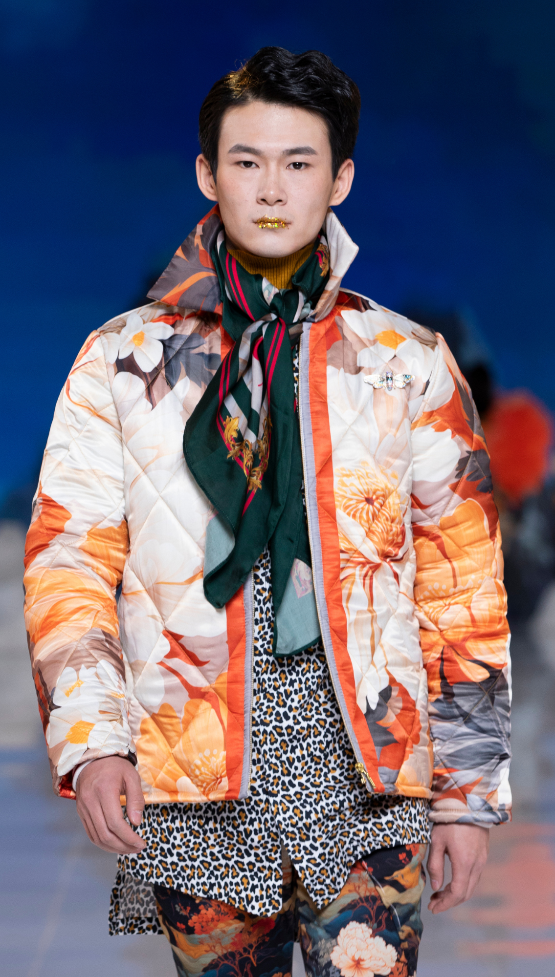 Zanskar Jacket Leopard Printed Shirt Nilgiri Printed Pants