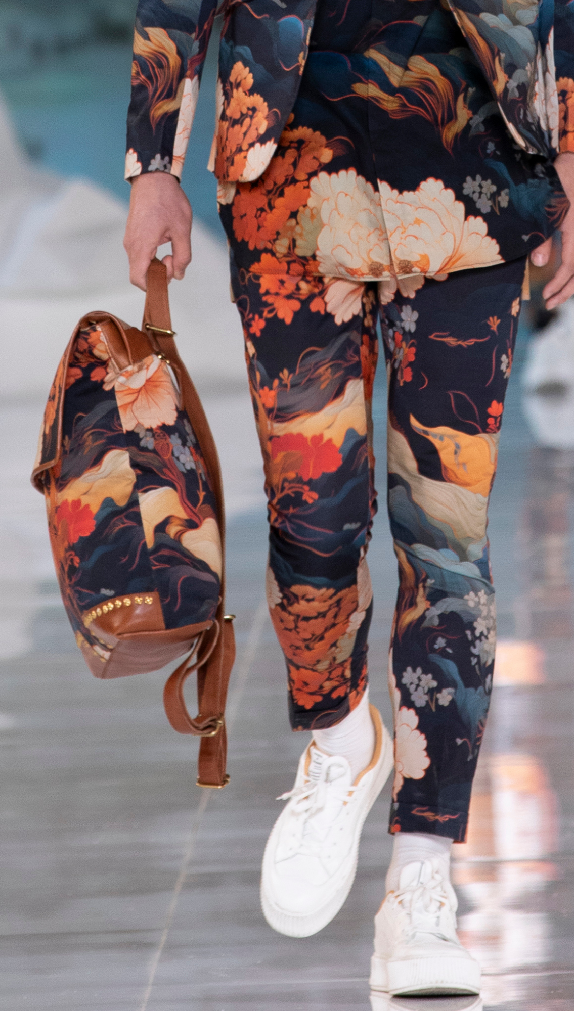 Nilgiri Printed Suit and Cardamom Printed Shirt