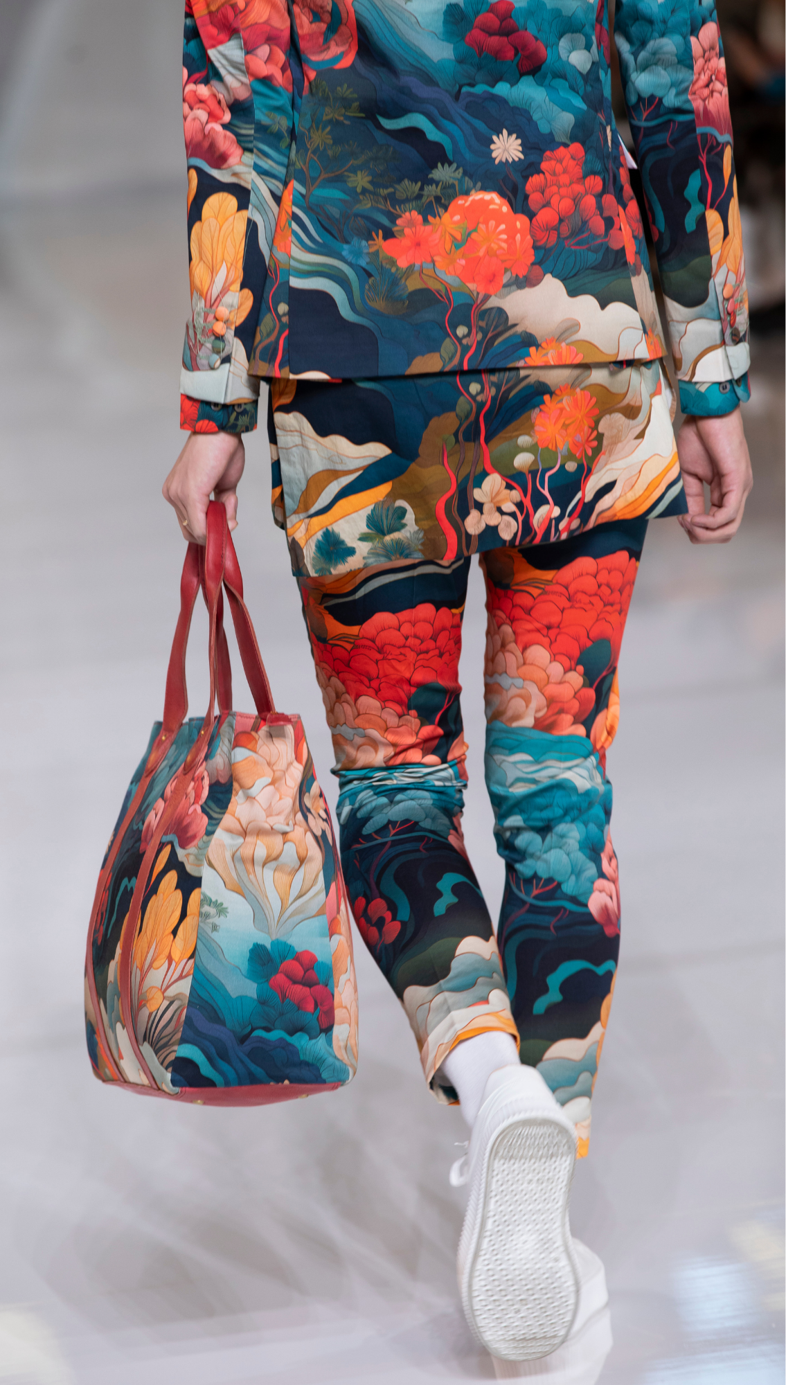 Shivalik Printed Suit and Kangchen Printed Shirt