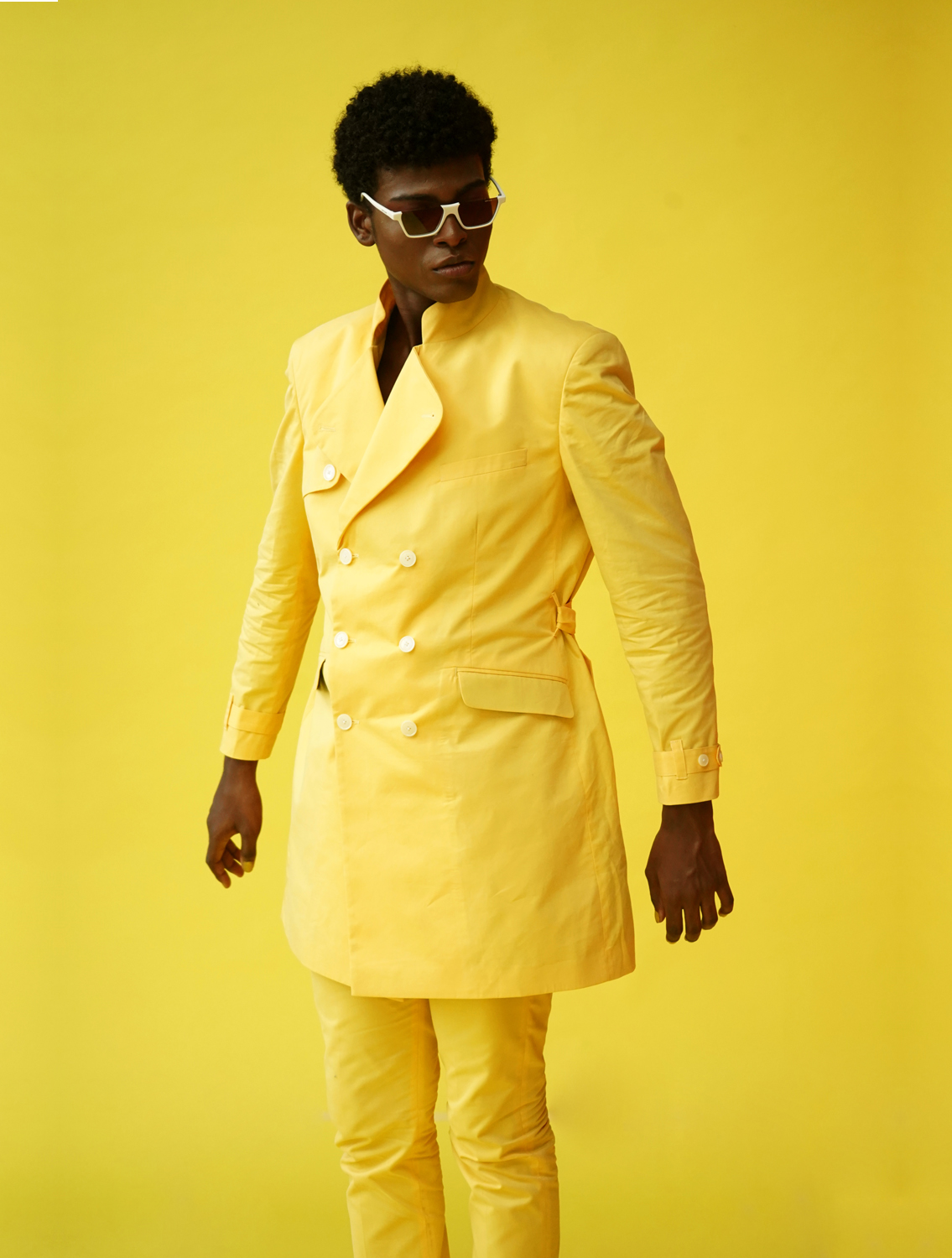 Paradise Yellow Trenchcoat
